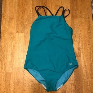 Teal Girls Speedo